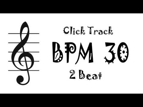 【BPM 30】Drum 2Beat - Rhythm Track Metronome