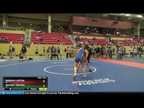 127 Lbs Round 5 - Hannah Lupton, OK Vs Brooke Trevino, TX 08c2