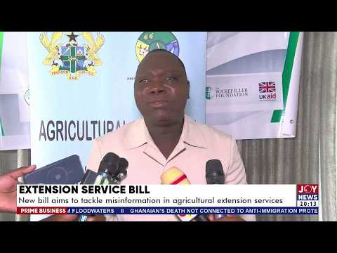 Extension Service Bill: New bill aims to tackle misinformation in agriculture extension services