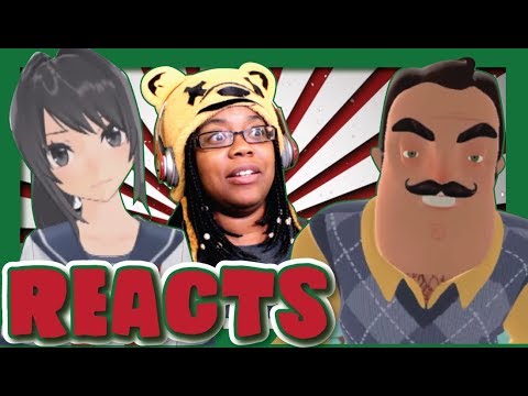 Hello Neighbor vs. Yandere Rap Battle Reaction