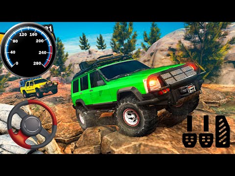 Offroad Jeep Driving 4x4 Simulator 2023 - Indian Luxury SUV Prado Stunts Drive - Android GamePlay