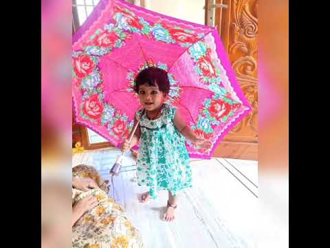 Veeksha first birthday song🎂