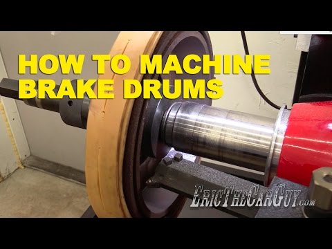 How To Machine Brake Drums -EricTheCarGuy