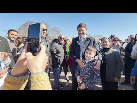 Pullaro inauguró el puente sobre el arroyo El Pindó: histórica obra para el norte de Santa Fe