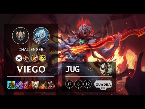 Viego Jungle vs Nidalee - KR Challenger Patch 11.18