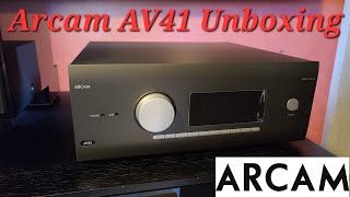 Video thumbnail for Arcam AV41 Unboxing by AJV