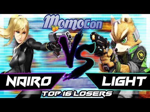 Momocon 2019 - Nairo (Zero Suit Samus) Vs. Light (Fox) Top 16 Losers