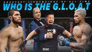 KHABIB Nurmagomedov Vs Charles OLIVEIRA: Who’s the Greatest UFC lightweight | Bisping