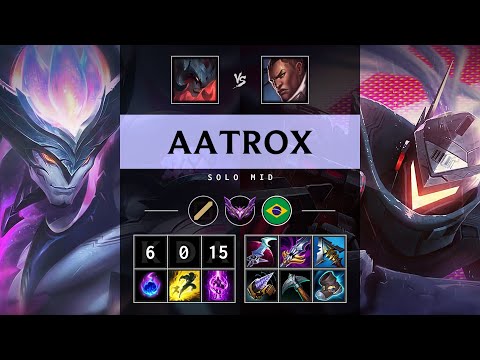 Aatrox Mid vs Lucian: Perfect KDA, Dominating - BR Master Patch 14.24