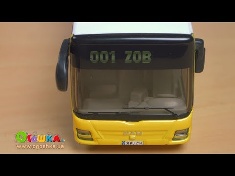 Видео обзор Автобус двойной, 1:50