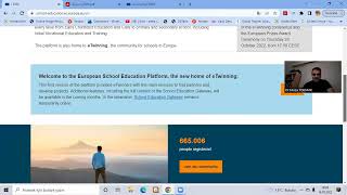 Etwinning Platformuna-ESEP'e Nasıl Kayıt Olunur ?