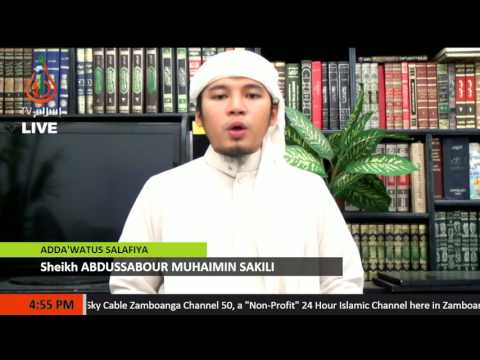 Aturan sin Pagpuasa - Sheikh Abdussabour Muhaimin Sakil (Tausug)