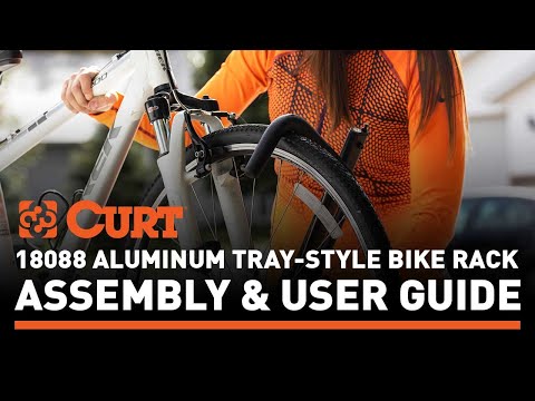 Curt tray style bike rack sales