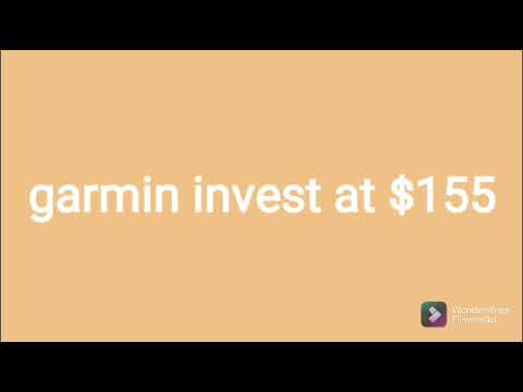 garmin invest at $155
