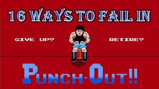 16 Ways to Fail in Mike Tyson's Punch-Out!!