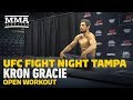 UFC Tampa: Kron Gracie Open Workout Highlights - MMA Fighting