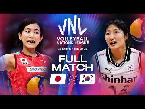 Japan 🇯🇵 vs. Korea 🇰🇷 - VNL 2024 | Full Match - Week 3