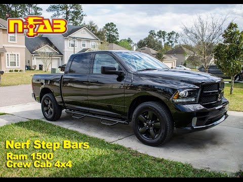 N-FAB Installation Ram 1500 Crew Cab