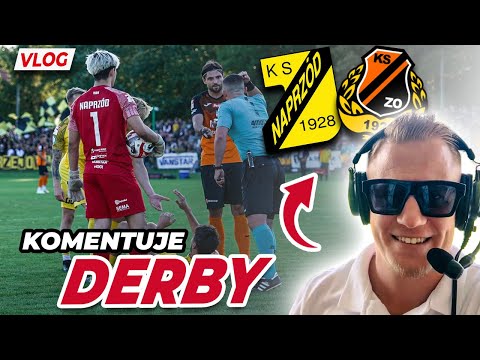 DERBY! Naprzód Jędrzejów - KSZO Ostrowiec Świętokrzyski! Dzień z komentatorem 3 ligi