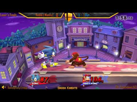 Noble | Manny (Sonic) VS Dyr (Diddy) LF CFL Smackdown 143