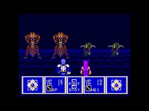 Phantasy Star II ... (Sega Genesis) Gameplay