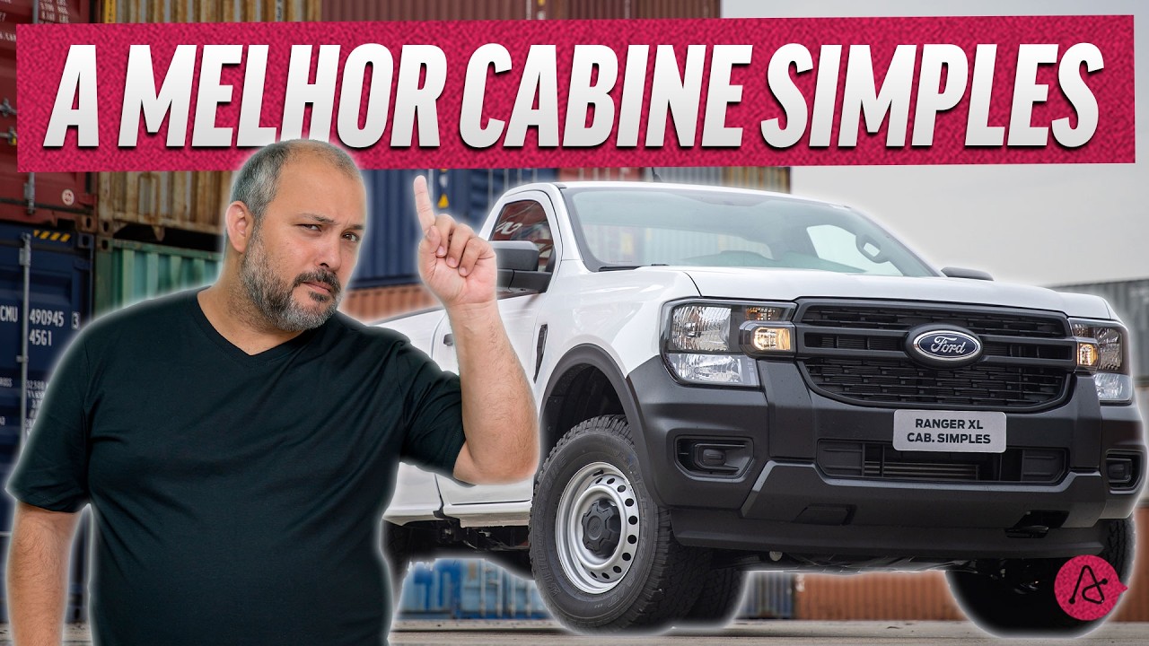 FORD RANGER CABINE SIMPLES SUPERA TOYOTA HILUX POR R$ 256 MIL