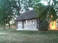 LAURA INGALLS WILDER Birthplace Wayside Cabin 2013.