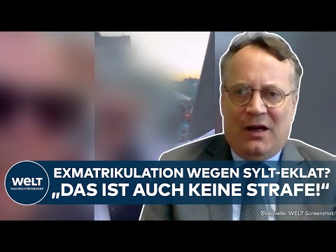 Video Thumbnail: EKLAT AUF SYLT: Studentin droht nach Rassismus-Parole die Exmatrikulation - darf die Uni das?