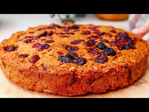 300 grams of oatmeal and 3 apples. Apple pie without flour! Sugar-free!