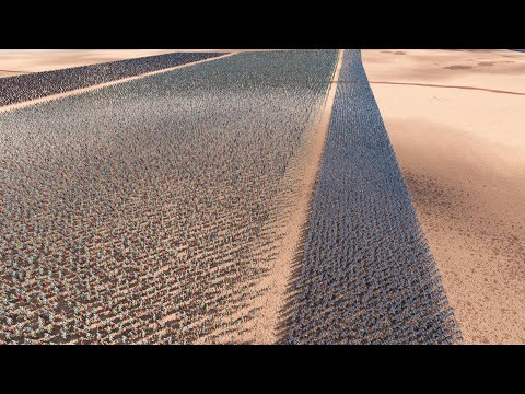 75.000 Medieval Army vs 150.000 Orcs | Ultimate Epic Battle Simulator 2