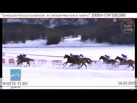 White Turf 16.02.2025 84.Grosser Preis St Moritz