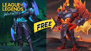 HOW TO GET FREE SKINS | easy/fast (All Ways) - League of Legends Wild Rift