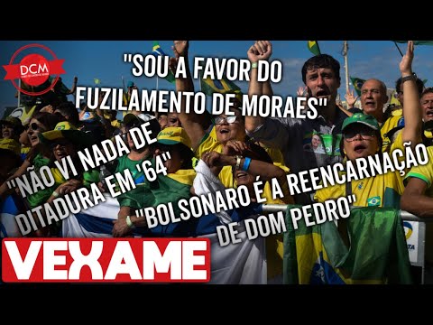 INFILTRADOS MOSTRAM IGNORÂNCIA DOS BOLSONARISTAS NO 7 DE SETEMBRO