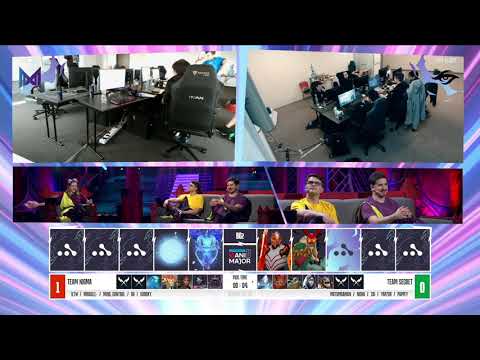 Slacks shouting from behind the camera | dota 2 kyiv animajor