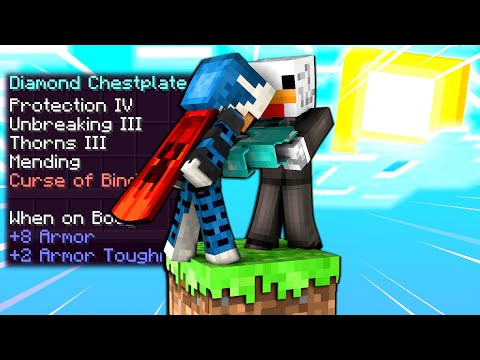 BELLAFACCIA MI REGALA UNA CORAZZA OP SU MINECRAFT CON UN BLOCCO  - ITA