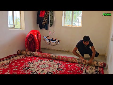 Daily Routines Unveiled: Mahmoud and Azam Wash Household Items in Nomadic Life🏕️🍃