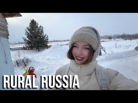 A Day in a Siberian Village❄️ Big City Shopping, Russian Products & Village Life!☃️