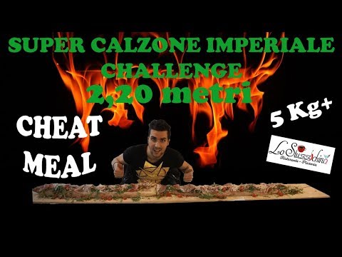 5 KG + CALZONE Challenge - (2.40 METRI) - Cheat Day MAN VS FOOD #Foodchallenge #PakiEats #Cartoccio