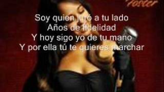 Karaoke No me compares con ella- Adriana Foster