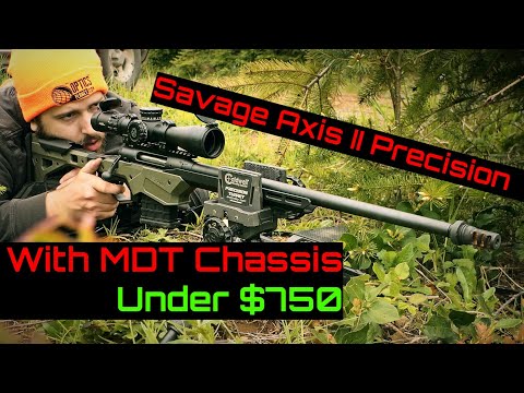 The Best Budget Precision Rifle - Savage Axis II Precision .223 Bolt Action Rifle W MDT Chassis