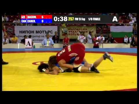 WWJC2013 / Patimat Bagomedova - Cierra Carere (CAN) - FW 51 kg - 1/8 final