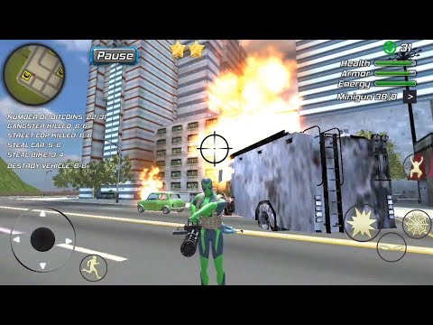 Spider Rope Hero City Battle | Ninja Spider Hero Strange Gangster Vegas - Android GamePlay