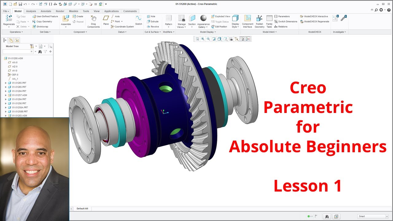 Getting Started with Creo Parametric Tutorial