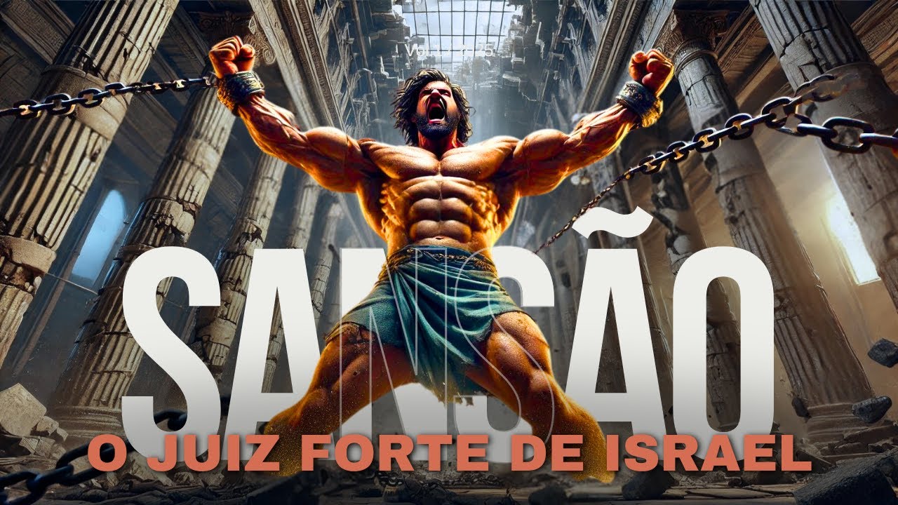 A HISTÓRIA DE SANSÃO - O Homem mais FORTE do MUNDO segundo a Bíblia.