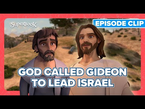 God Is With Gideon | Superbook - Gideon English Clip