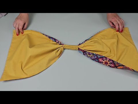 Tasche in 20 Minuten! Einfaches und leichtes Muster für Anfänger