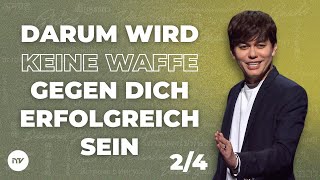 Darum wird keine Waffe gegen dich erfolgreich sein 2/4 I Joseph Prince I New Creation TV Deutsch