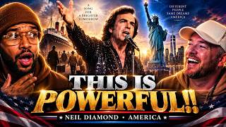 THIS SONG IS POWERFUL!! American Rappers React to Neil Diamond – America | First Time Watching