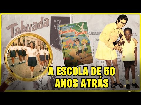 👨‍🎓📚Como Era Ir à Escola Há 50 Anos, Na Década De #1970s #alfabetização
