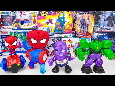 Marvel Spiderman Collection Unboxing Review | LEGO Marvel 10794 Team Spidey | Hulk Mech Strike Suit
